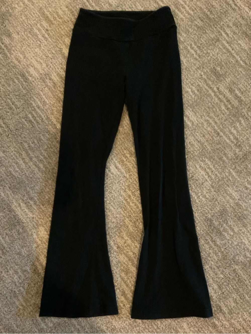 Kids Black Flare Leggings